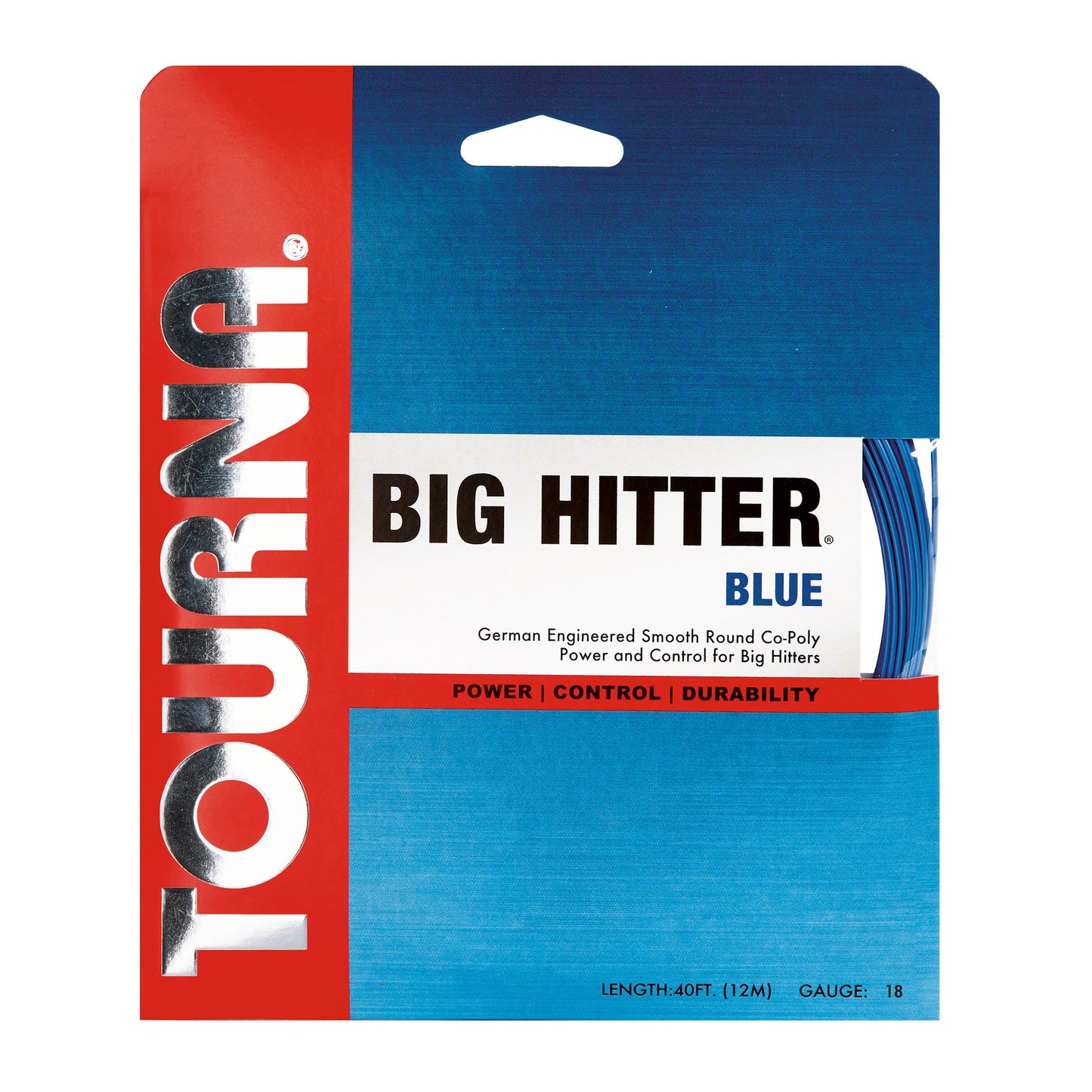 TOURNA BIG HITTER Blue-18 gauge (1.20mm)