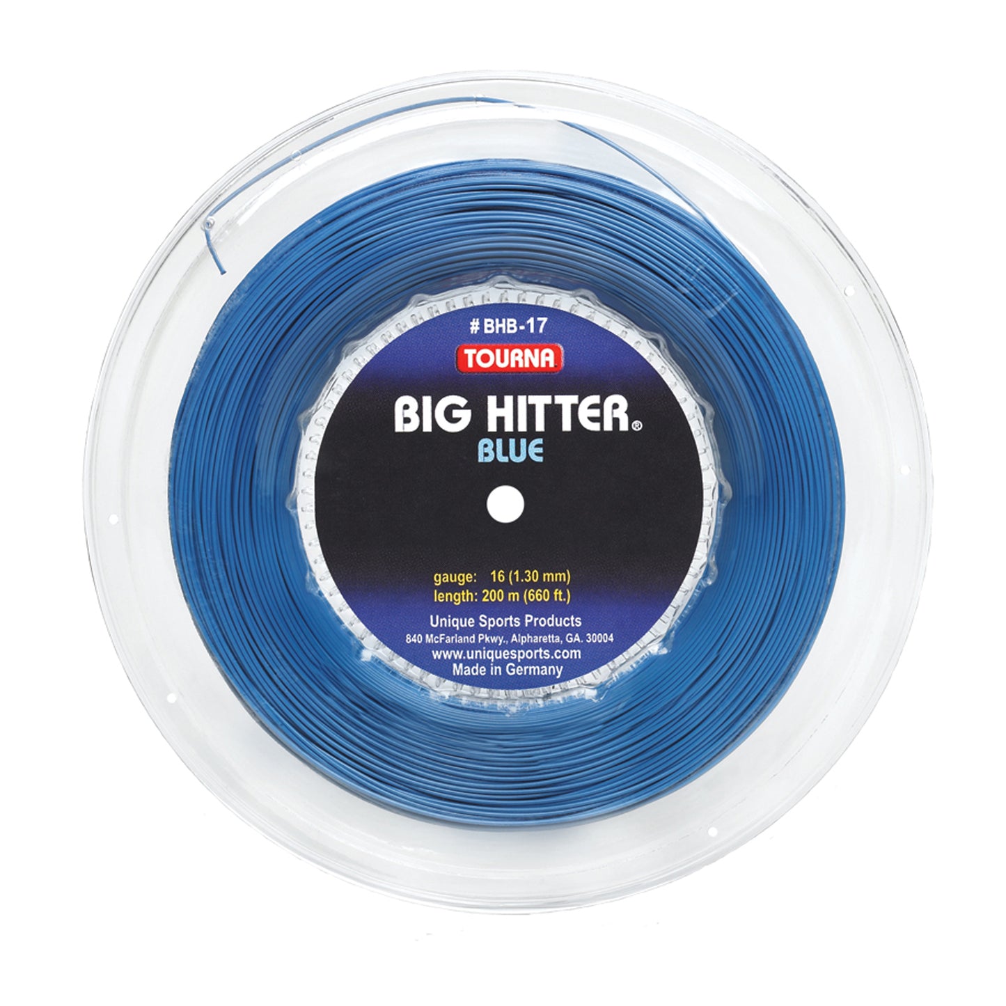 Tourna Big Hitter Blue REEL-17 gauge (660 ft/200m)