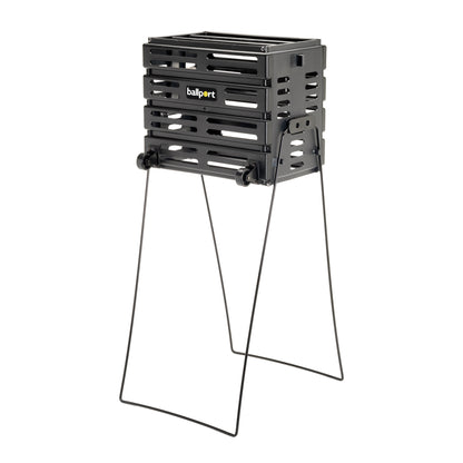 Tourna Ballport Deluxe 80 with Wheels - Black