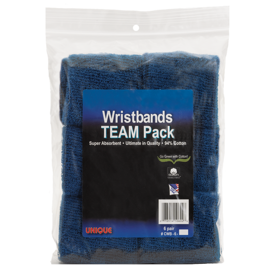 TEAM PACK Wristbands - Royal Blue- (12 pair/pack)