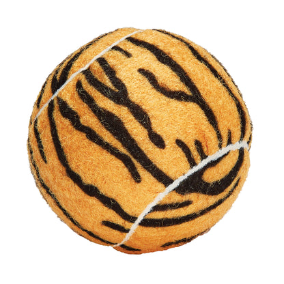 Animal Print Dog Balls - 18 PACK - Mesh Carry Bag