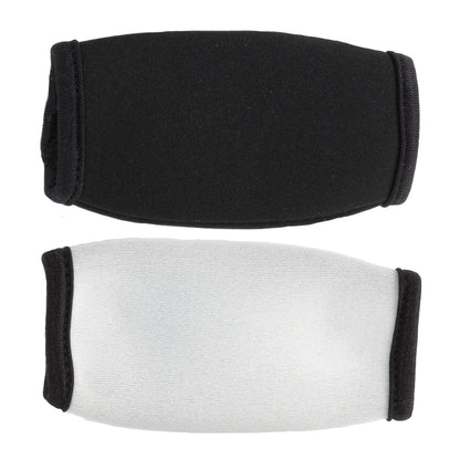 Football CHIN PADS, Black/White