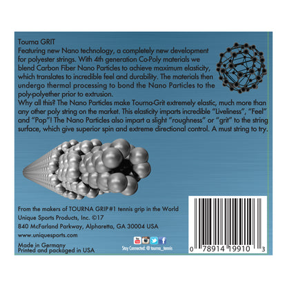 Tourna Grit Silver-17g (1.25mm)