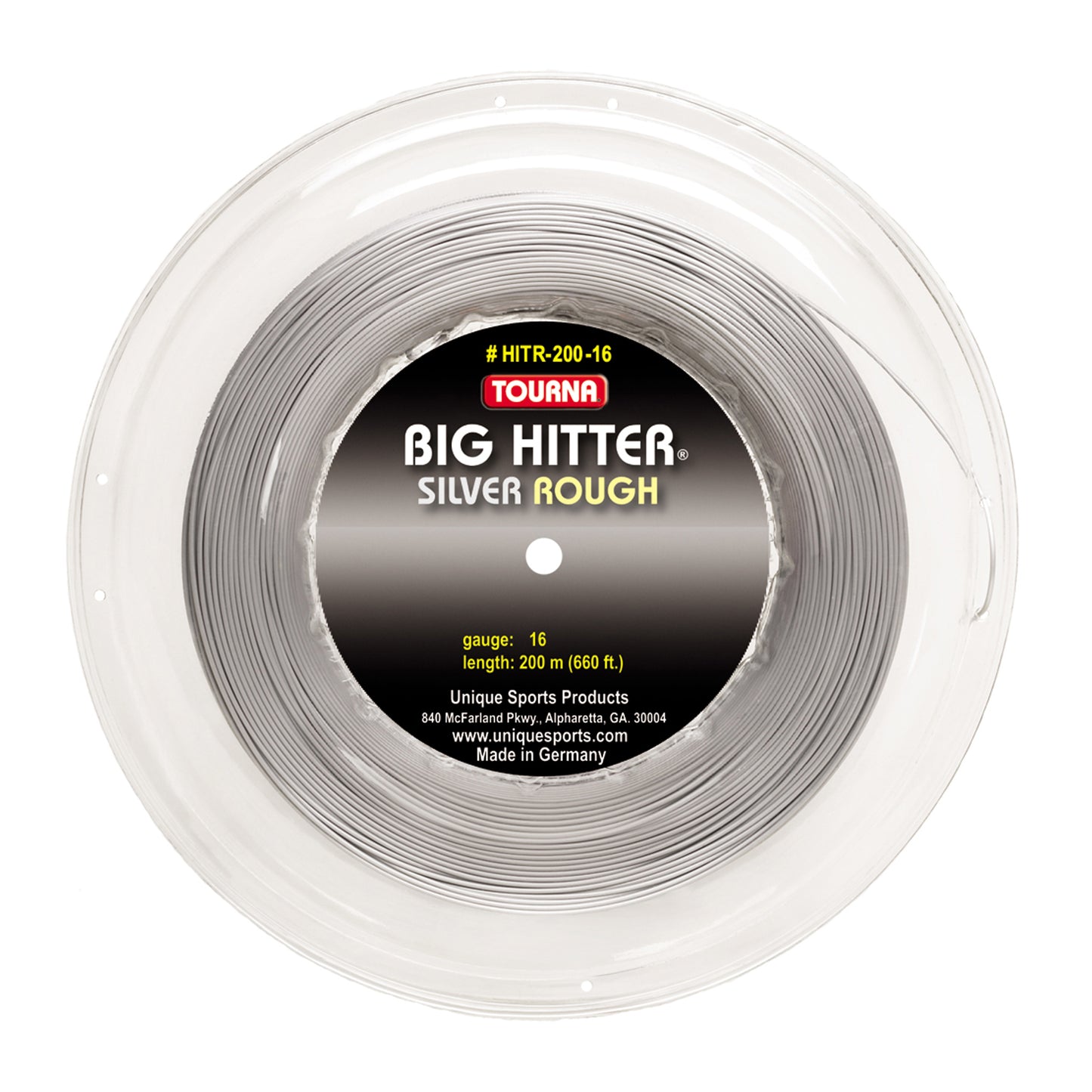 Tourna Big Hitter Silver REEL-16g (660 ft/200 m)