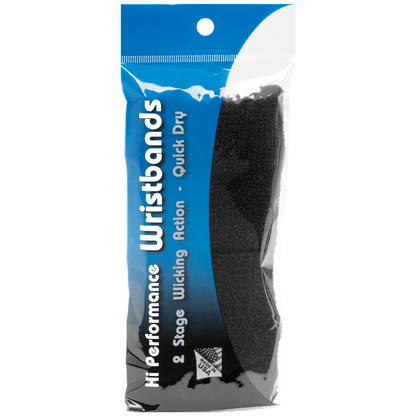 Hi Performance Wristband Black - 2 pack