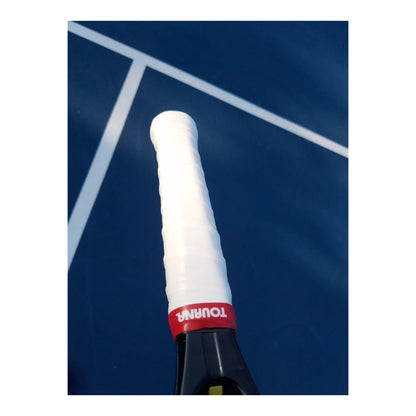 Tourna Mega Tac Extra Tacky Overgrip, 3-Pack, White