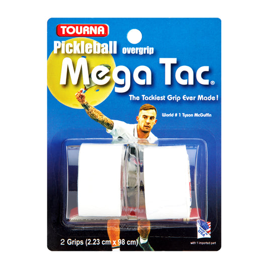 Pickleball Mega Tac - White - 2 pack