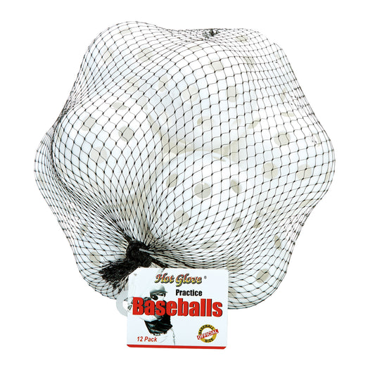 PRACTICE BASEBALLS 12 pack Mesh Bag