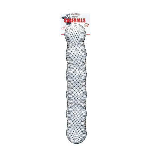PRACTICE BASEBALLS 6 Pack-White