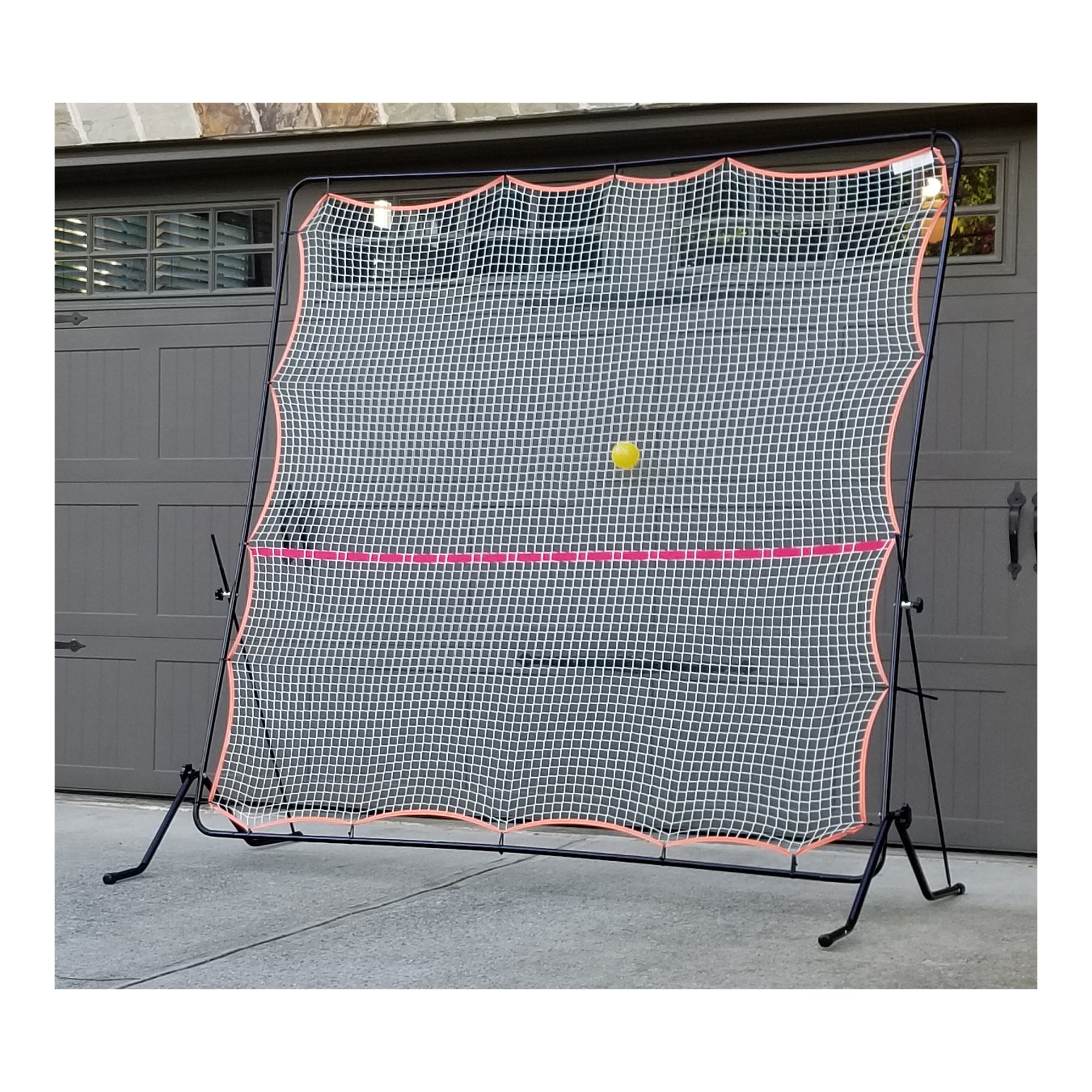 Tourna Rally Pro Adjustable Tilt Rebound Net (7x7 ft) for Tennis