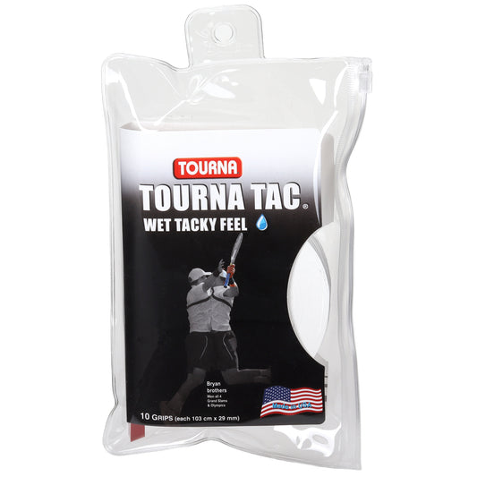 Tourna Tac Tacky Feel Tennis Grip (10XL Grips) White