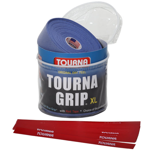 Tourna Grip XL Original Dry Feel Tennis Grip 30 Pack