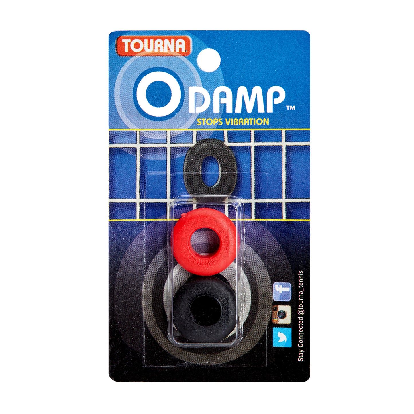 O-Damp Vibration Dampener - Red/Black