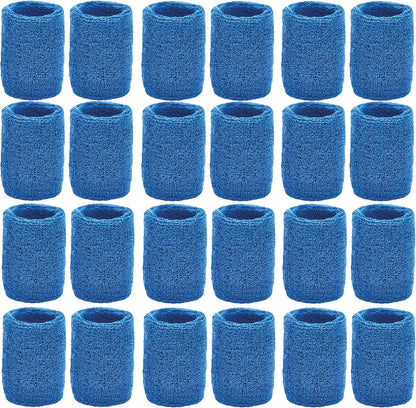 24 Wristbands (12 pair) Choose Color